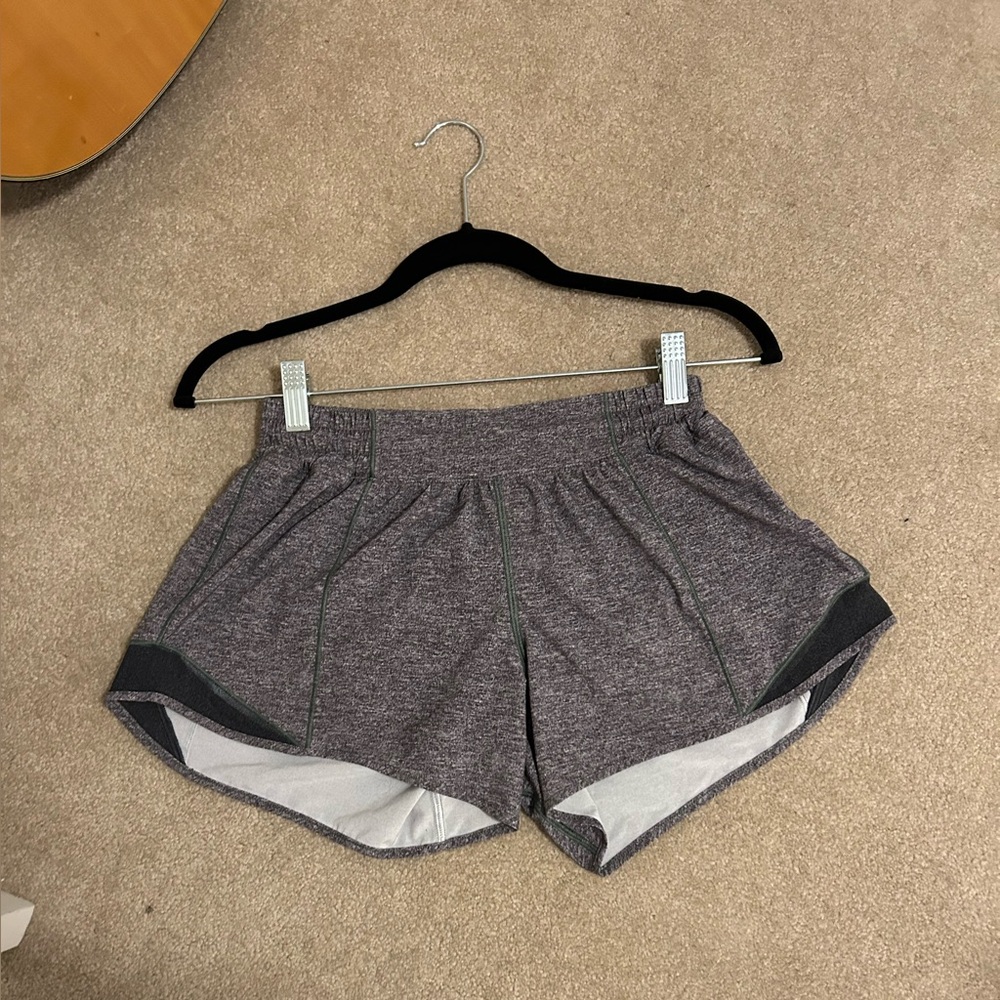 Lululemon Hotty-Hot shorts in limited edition gray